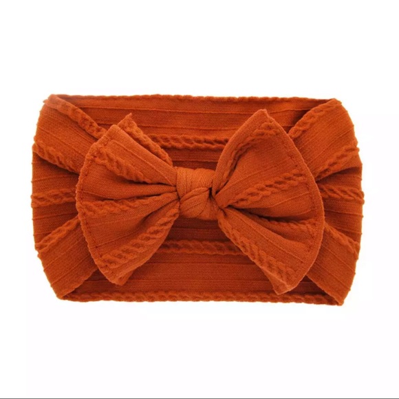 🌸BUNDLE🌸 of 5 Baby Toddler Knotted Headband - Picture 3 of 7